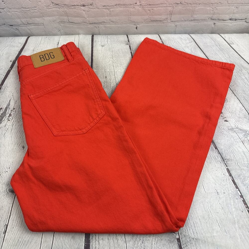 BDG Urban Outfitters Orange High and Wide Pants Size 27 Wide Leg